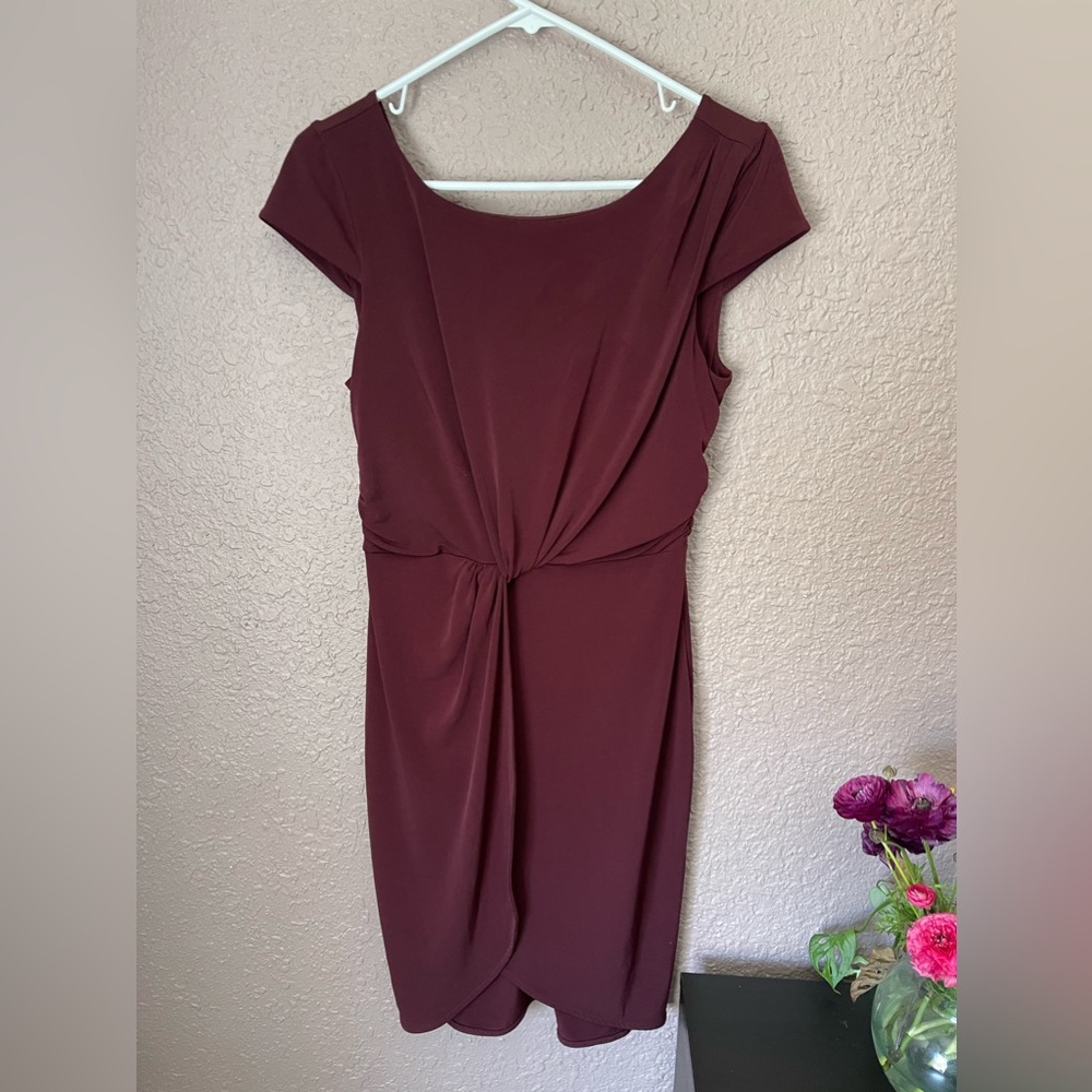 Victoria secret tie front bodycon dress
